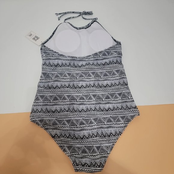 Ekouaer One Piece Swimsuit Halter High Neck Backless NWT size Small - Picture 11 of 12